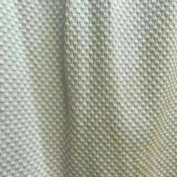 Cream Colored Blouse with Embroidered Pink Floral Design in Arms, Size XL - Picture 2 of 4